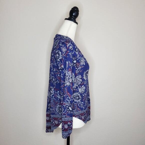 Lucky Paisley Print Top Small - Picture 2 of 7